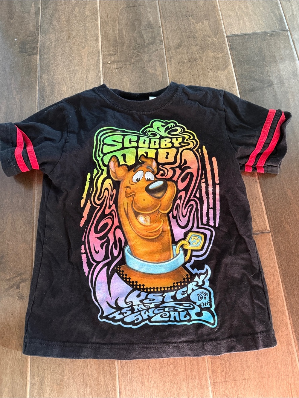 Scooby-Doo Black Kids Graphic Tee